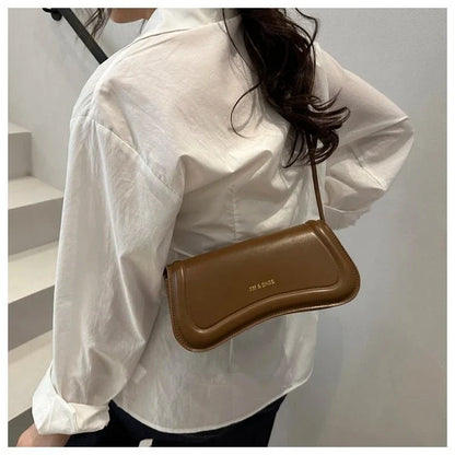 Bolso de Hombro Minimalista para Mujer con Asa de Nudos Modelo Élégance Noire