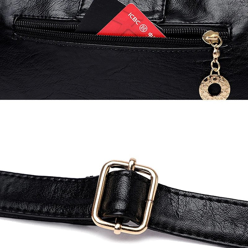Bolso de hombro para mujer, diseño clásico modelo Raissa