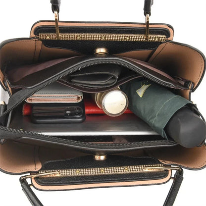 Bolsa Feminina Tote Sofisticada Modelo Royal Luxe